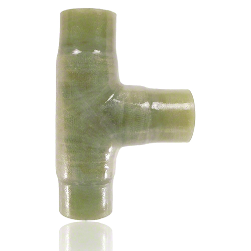 UP-GF T-St&uuml;ck 90&deg; DIN 16 966, Form T1, Rohrtyp D, mit Laminatenden, PN 16