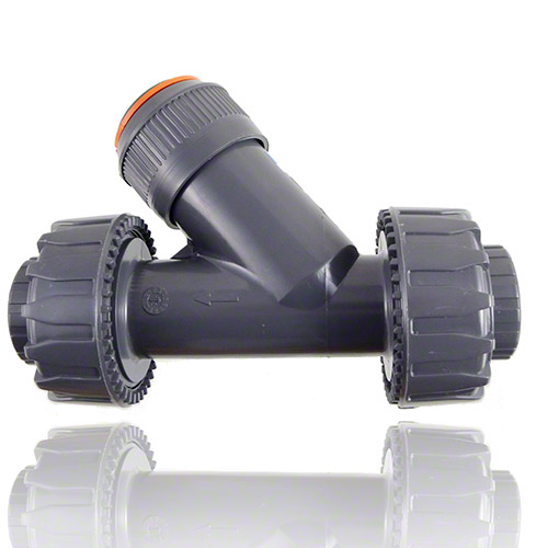 PVC-U R&uuml;ckschlagventil, Klebmuffe, FPM