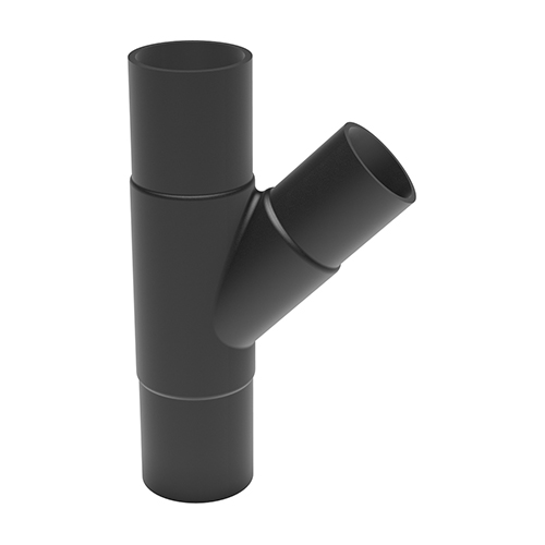 T-St&uuml;ck 45&deg;, PE 100, SDR 17, lang, reduziert