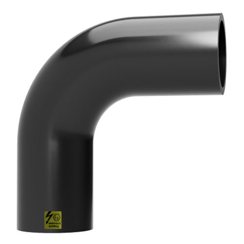 PE-el MULTI Bogen 90&deg; SDR 11, elektrisch leitf&auml;hig