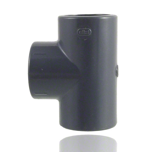 PVC U T-St&uuml;ck 90&deg;